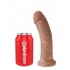 King Cock 8 inches Tan Dildo