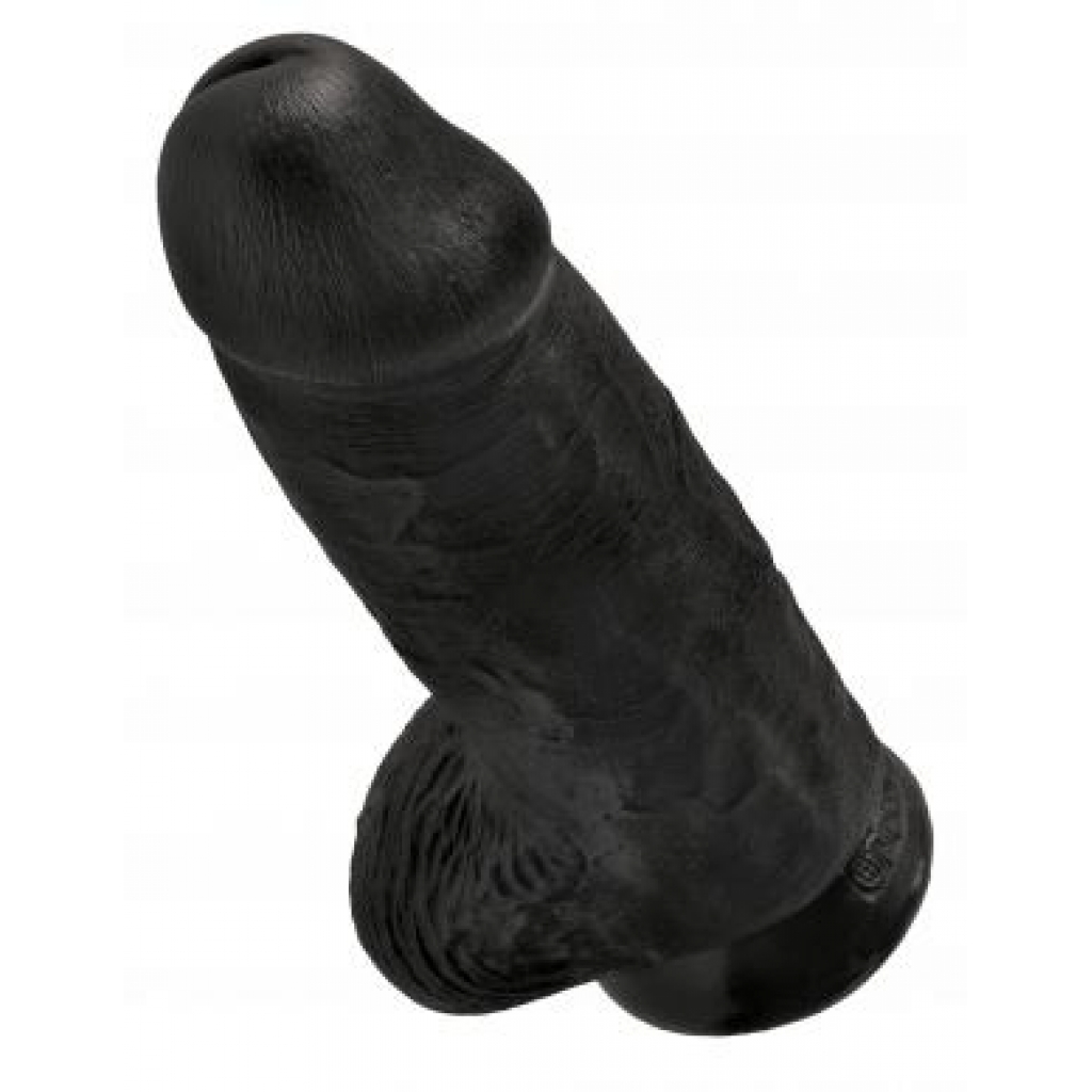 King Cock Chubby: 9 Inches Black Dildo