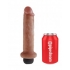 King Cock Squirting Cock - 7 inches Tan Dildo