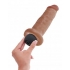 King Cock Squirting Cock - 7 inches Tan Dildo