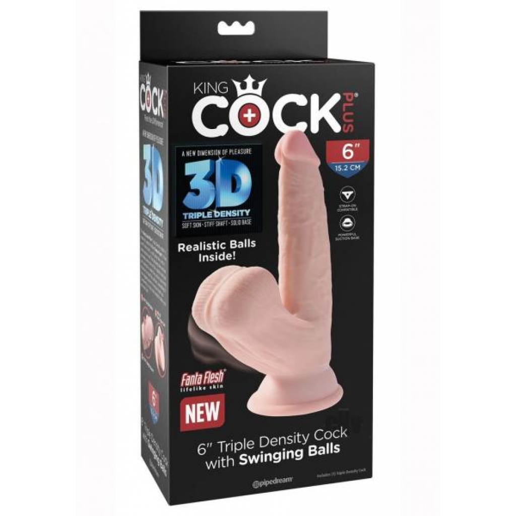 King Cock Plus Triple Density Cock - Superior Realism