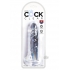 King Cock Clear - 6 Inches Dildo