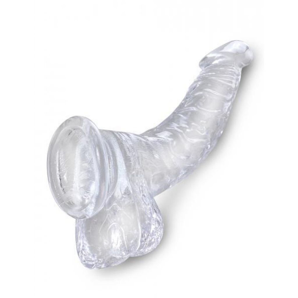 King Cock Clear 7.5 Inches Cock with Balls