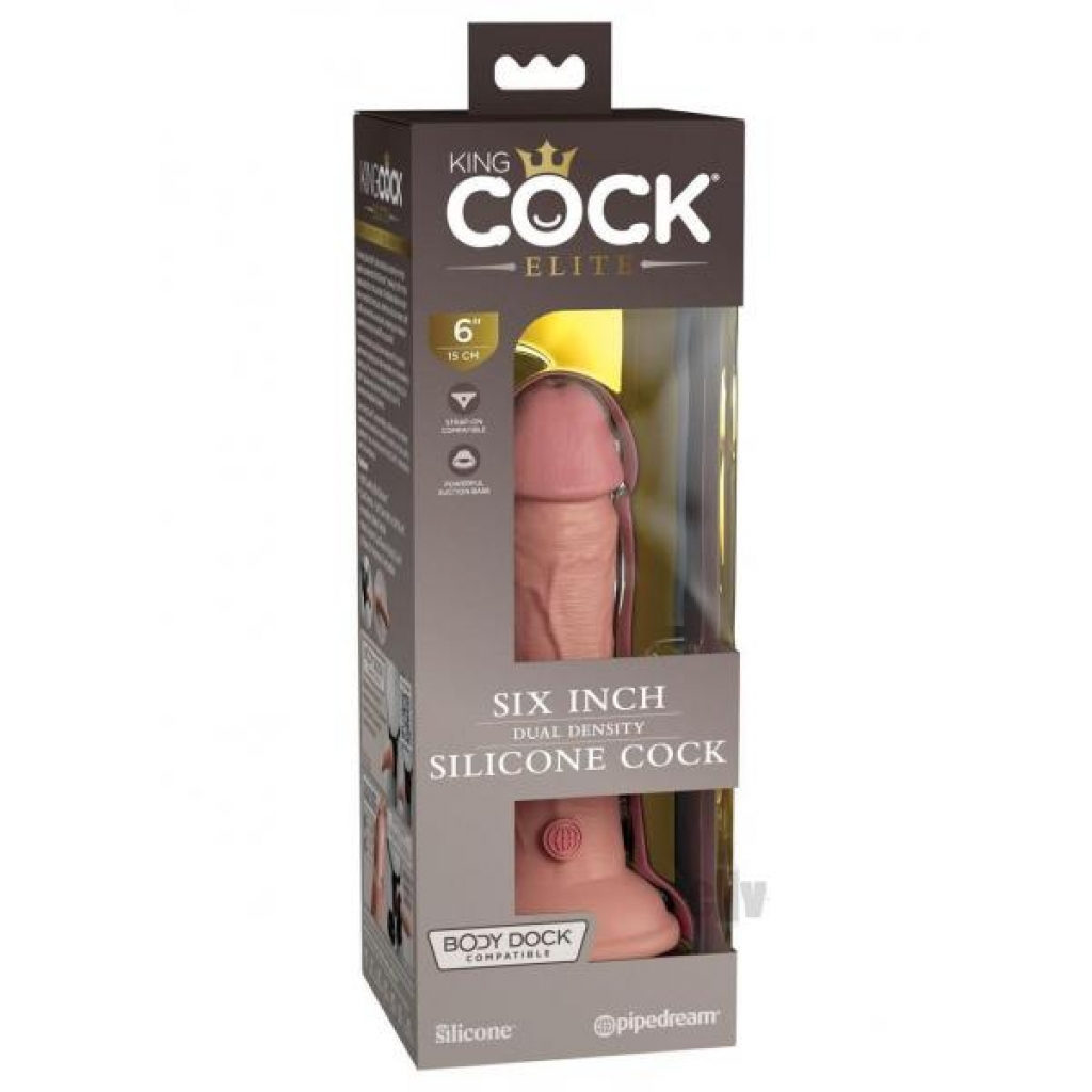 KC Elite Dual Dense Cock 6 - Light