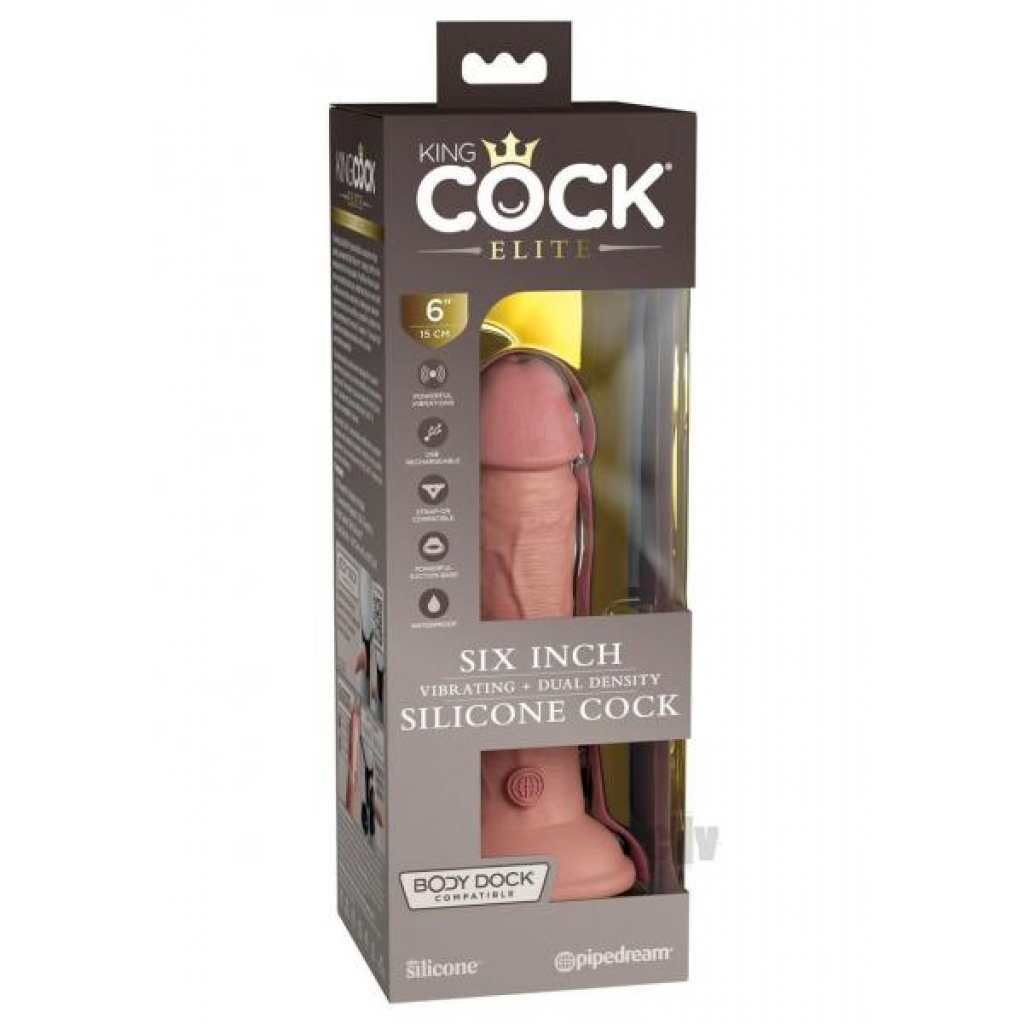 KC Elite Dual Dense Vibe Cock - 6inch