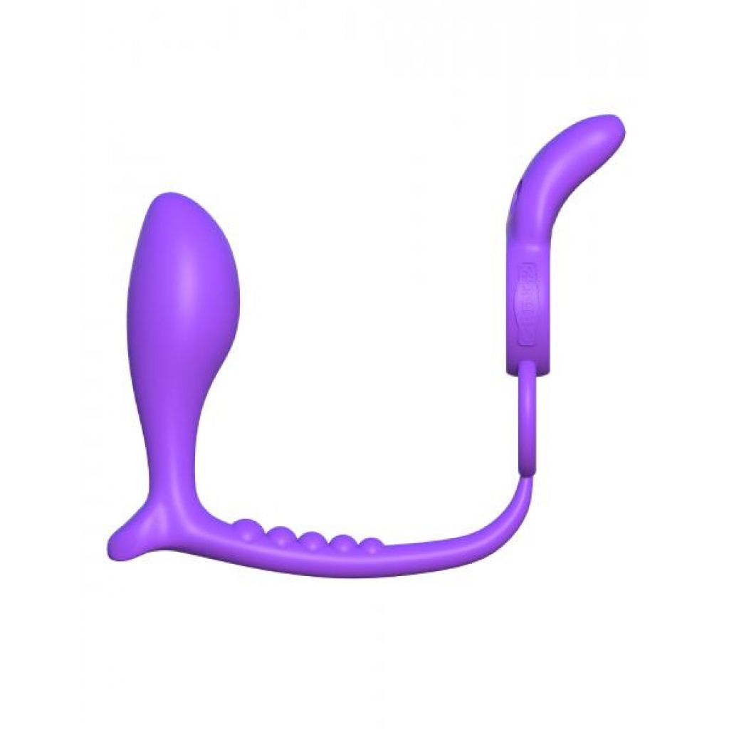 Fantasy C-Ringz Ass-Gasm Vibrating Rabbit - Purple