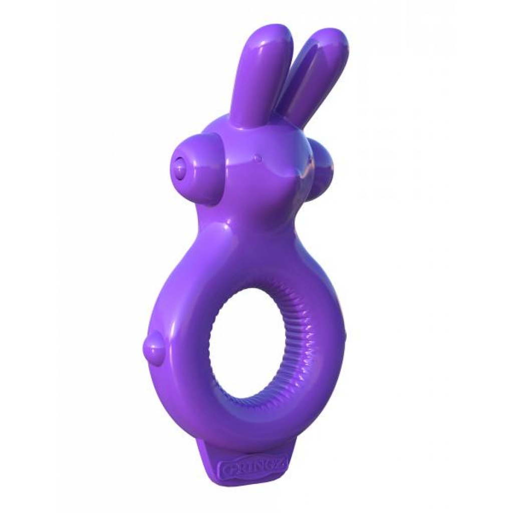 Fantasy C-Ringz Rabbit Ring - Purple Vibrator