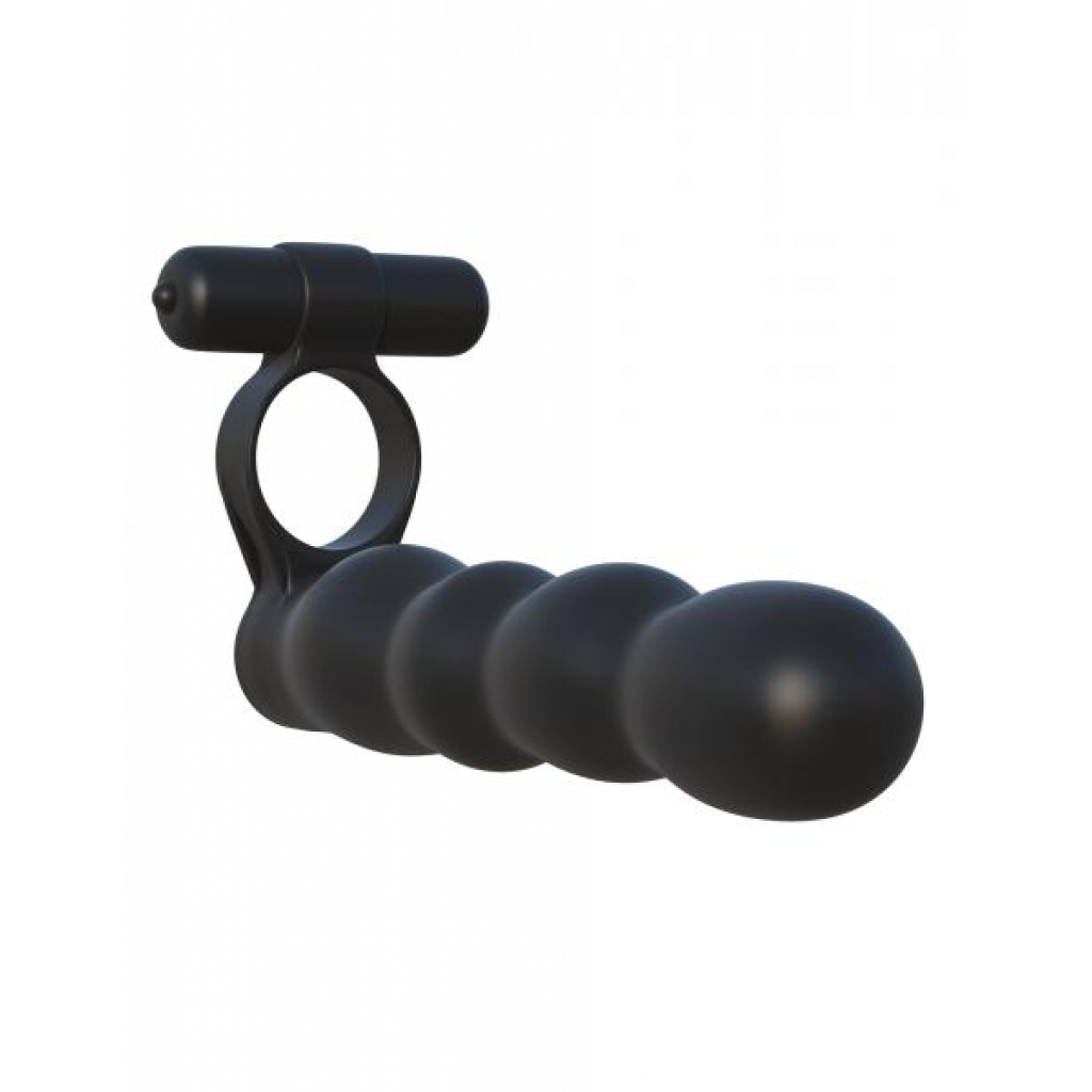 Fantasy C-Ringz Posable Partner Double Penetrator - Black