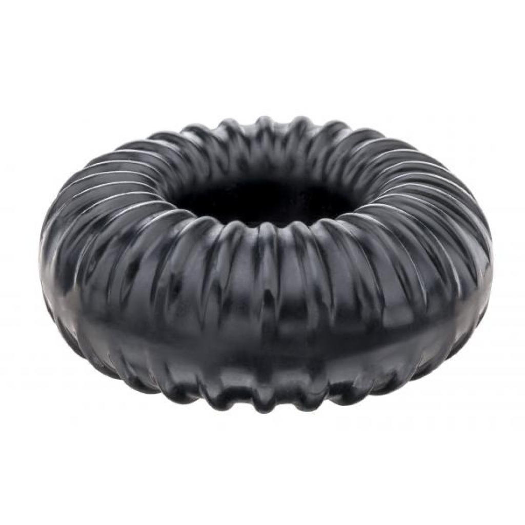 Ribbed Ring - Black