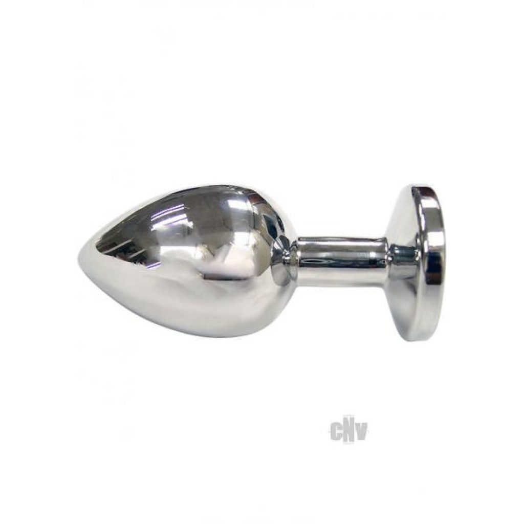 Rouge Anal Butt Plug - Large with Jewel Detail