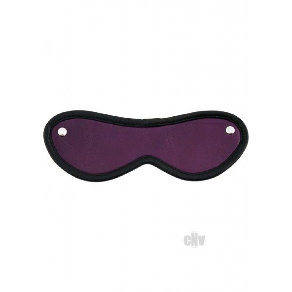 Rouge Blindfold Eye Mask - Purple