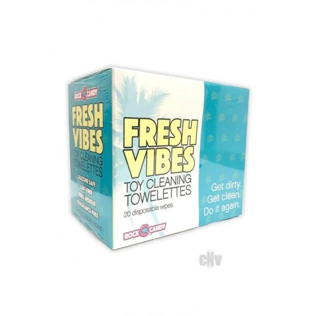 Fresh Vibe Wipes - 20 Count