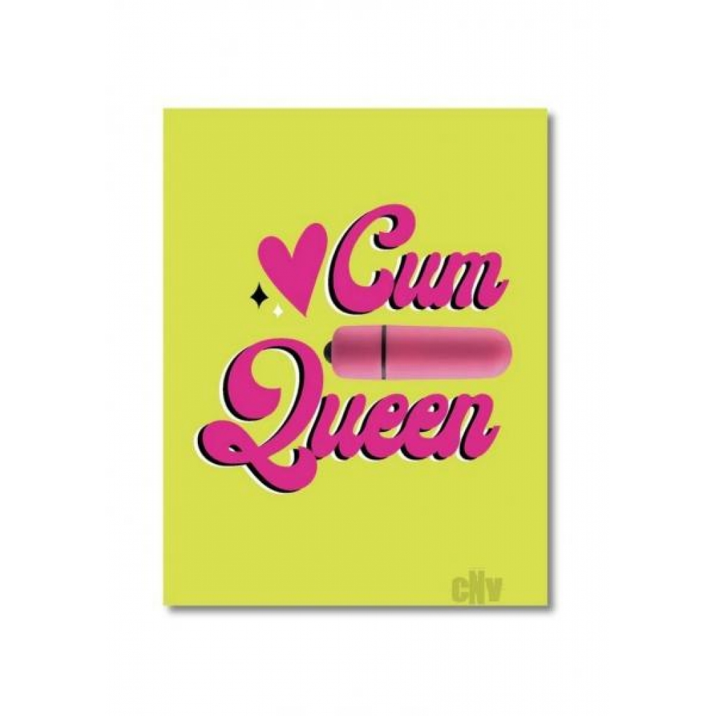 Naughtyvibe Cum Queen Greeting Card