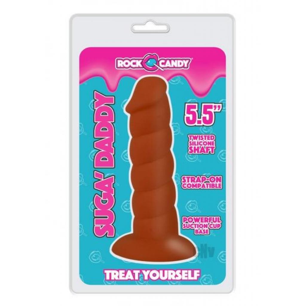 Rock Candy Sugar Daddy Dildo - 5.5