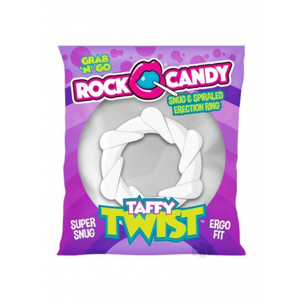 Rock Candy Taffy Twist C-Ring - White