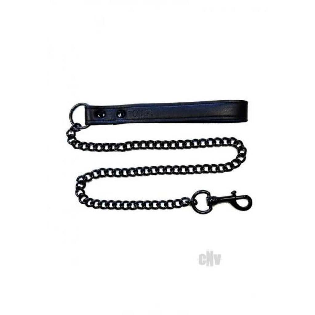 Leather Lead - Black