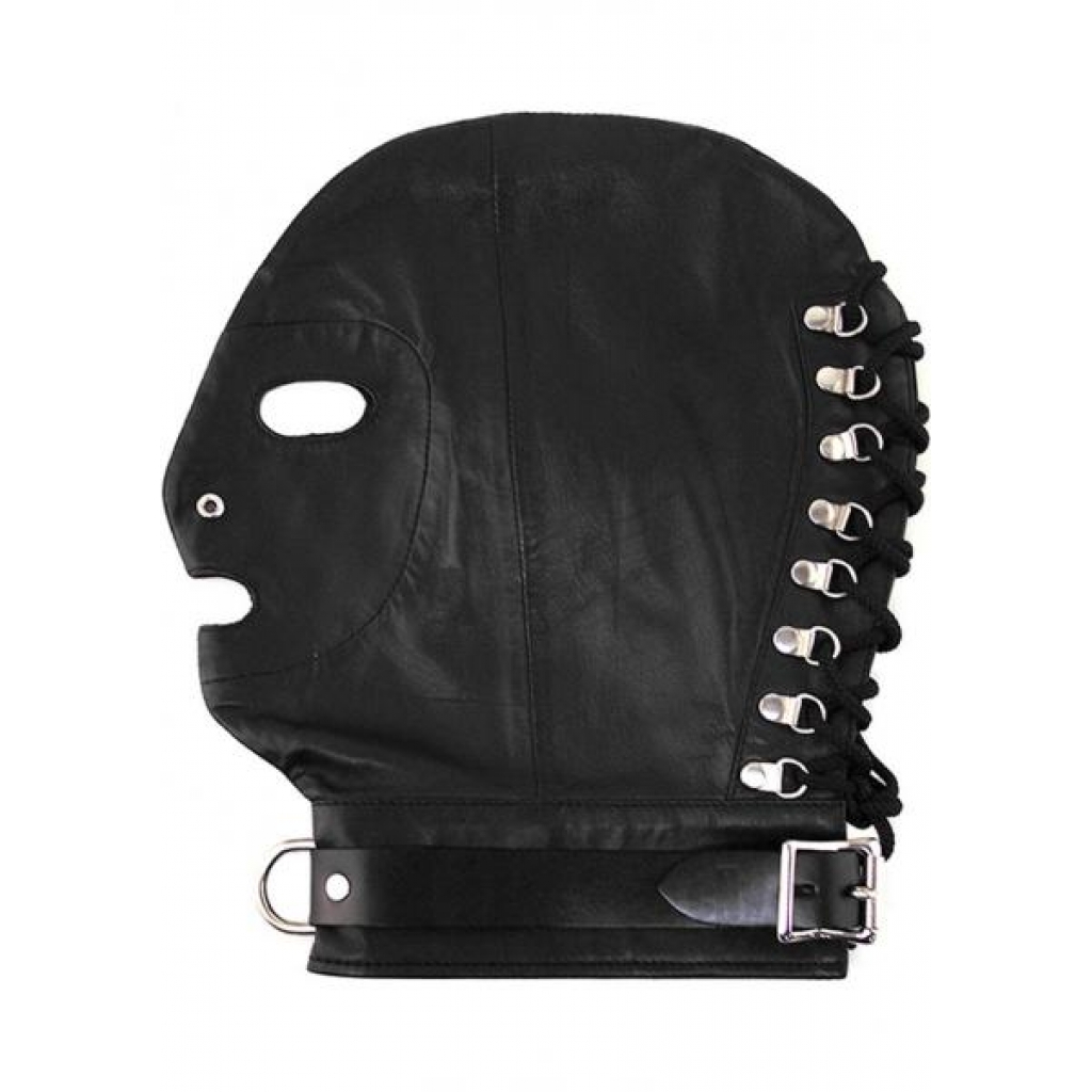 Rouge Mask D-Ring Lockable Buckle Strap - Black