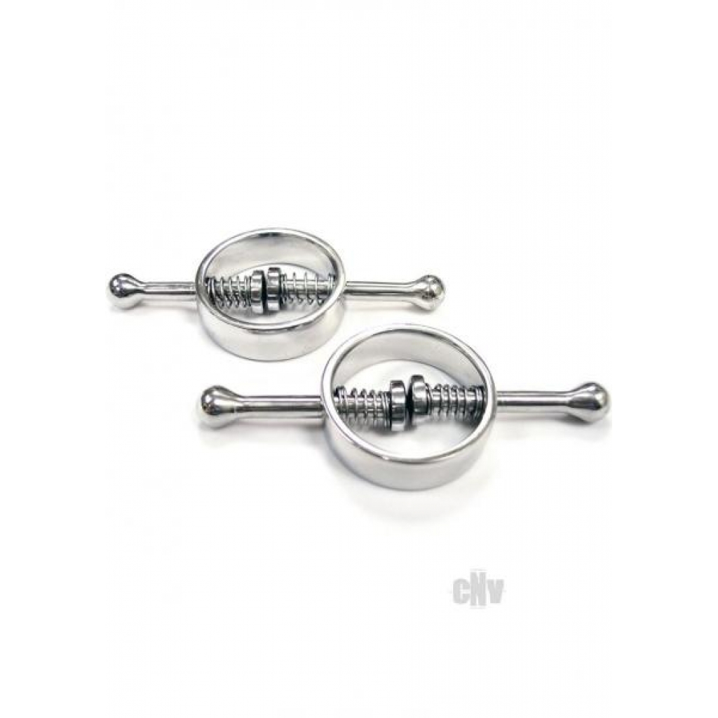 Rouge Nipple Clamps - Stainless Steel - Silver