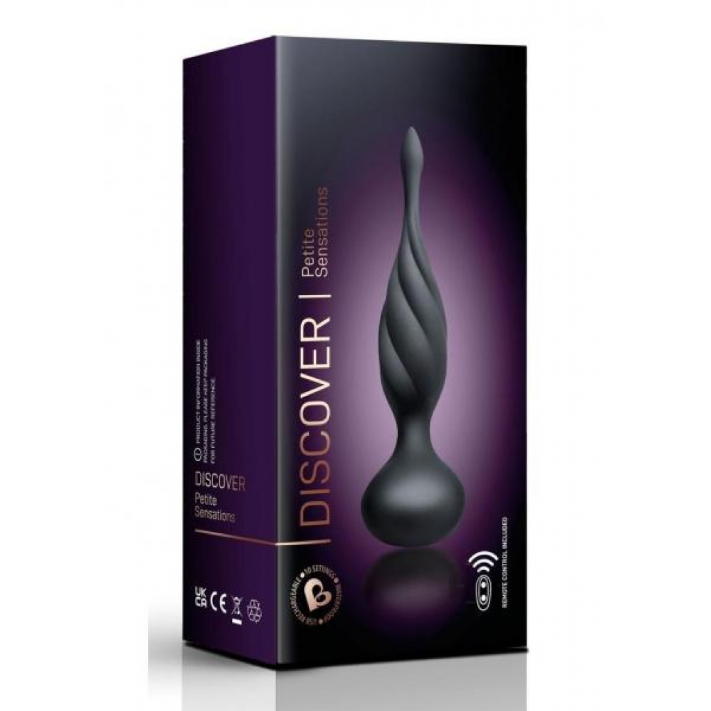 Discover Black/Rose Gold Seductive Anal Massager