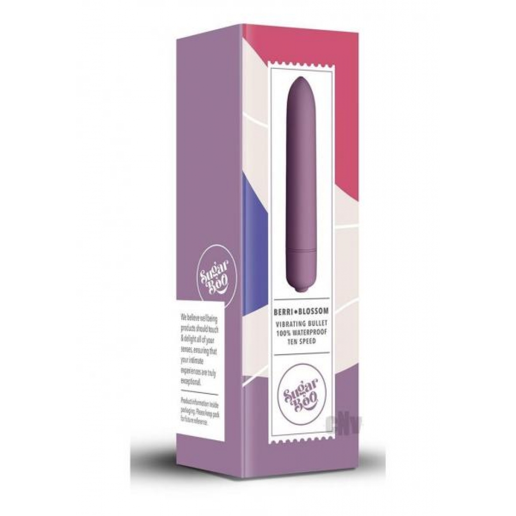 Sugar Boo Berri Blossom Purple Massager