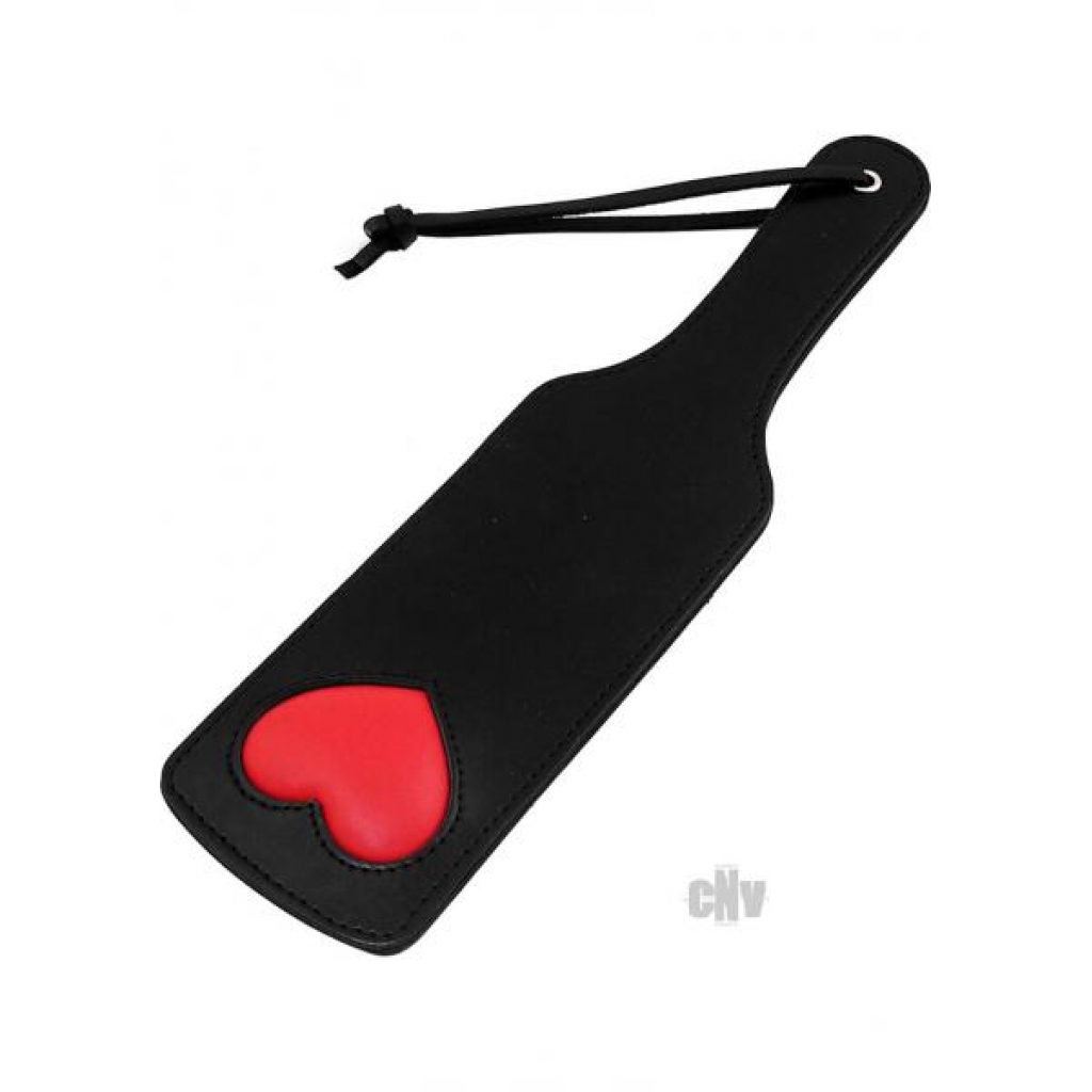 Rouge Paddle with Heart - Red