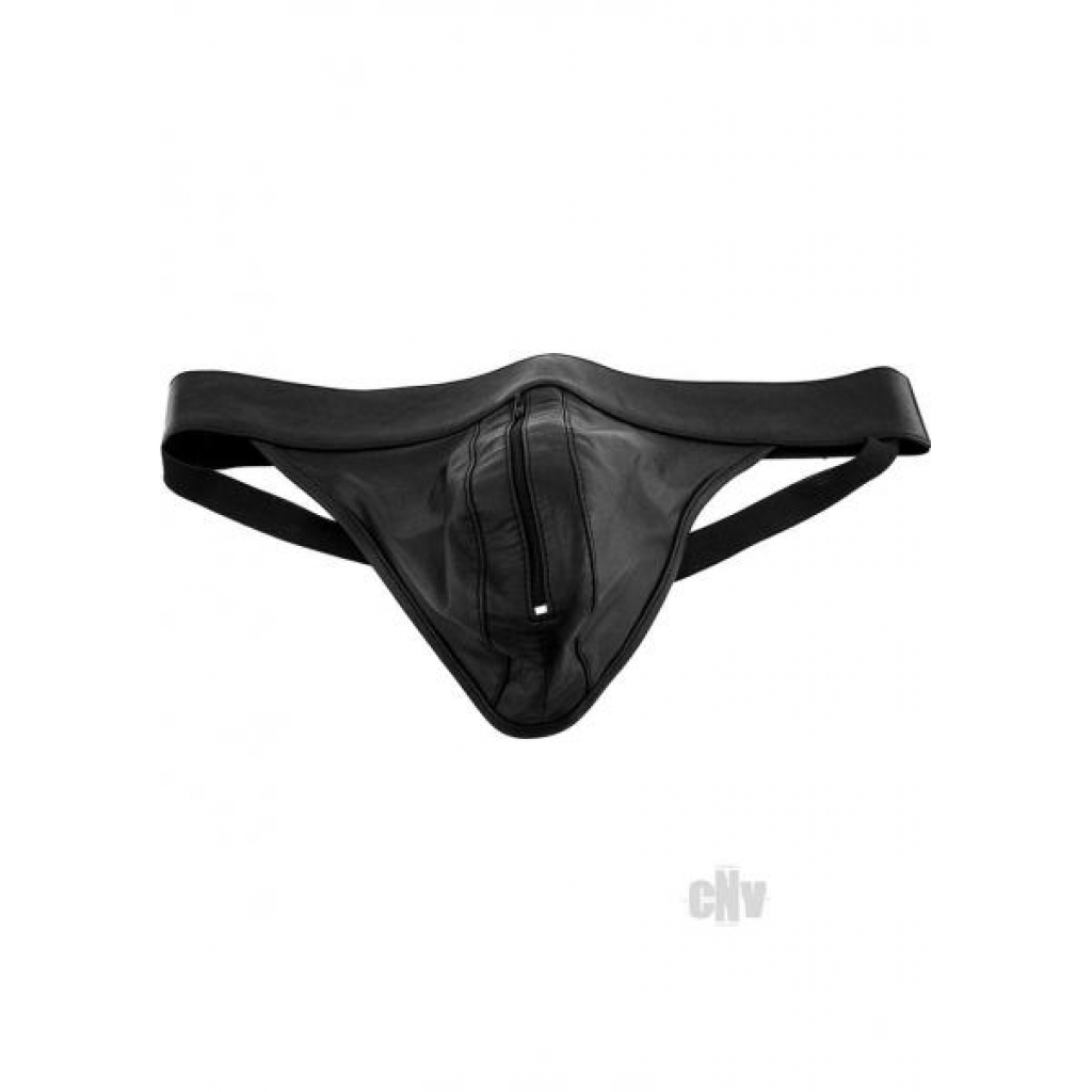 Rouge Zip Lux Jock - Black XL