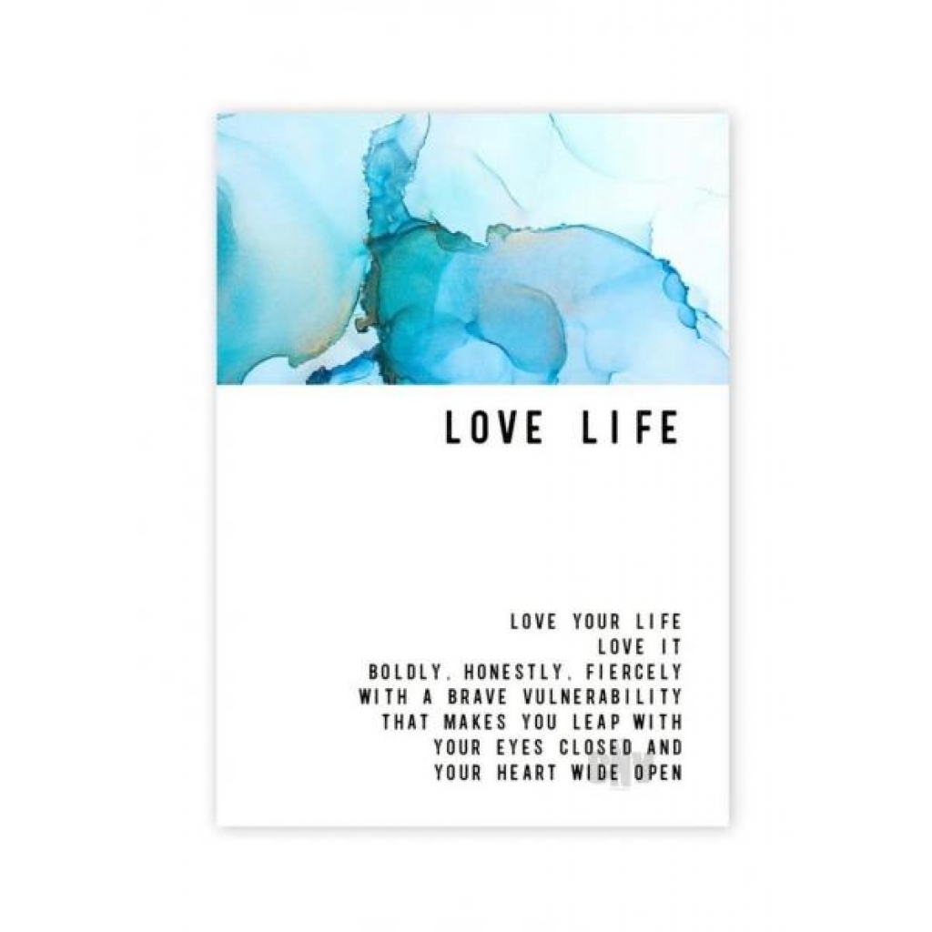 Love Life Greeting Card