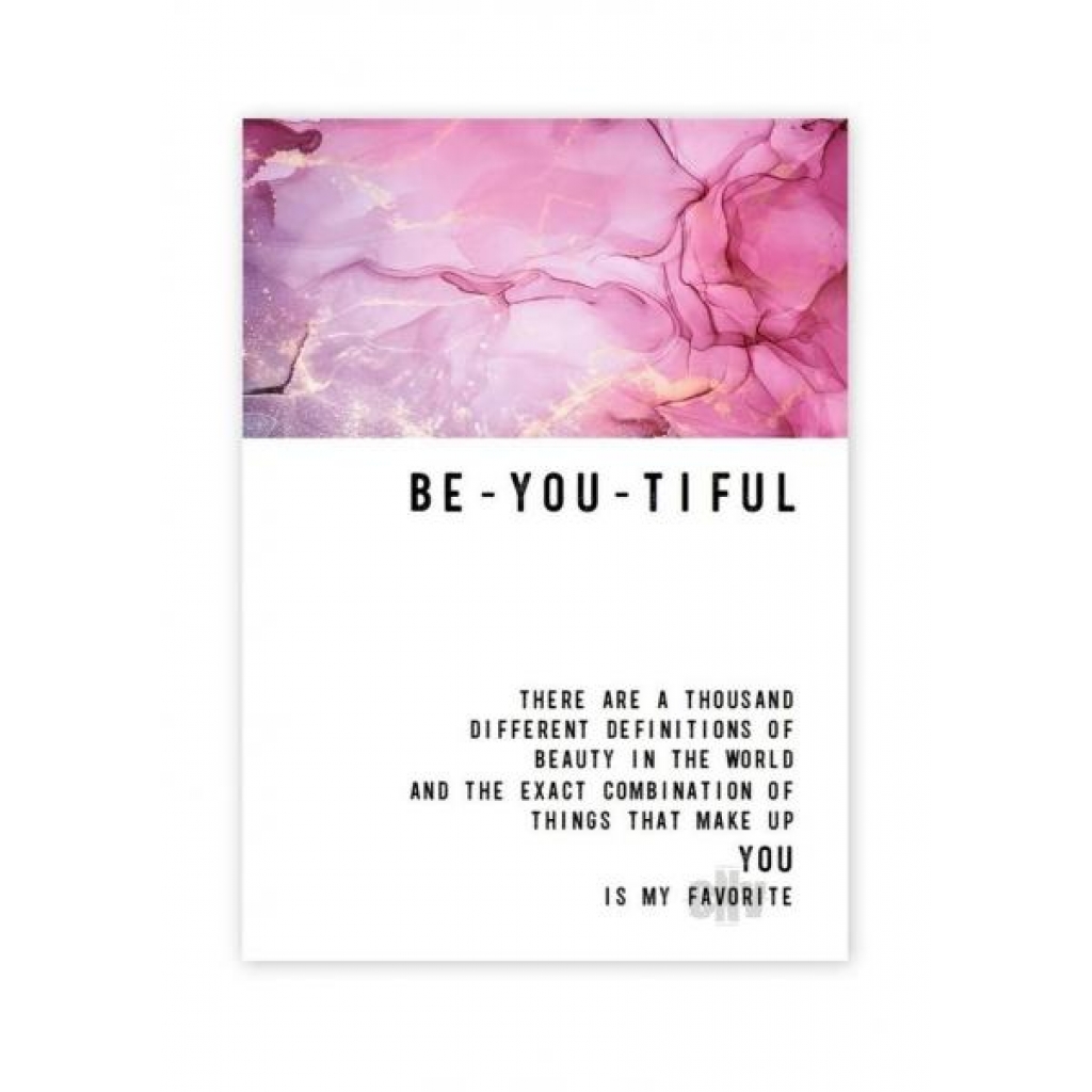 Sophisticated Be-You-tiful Greeting Card