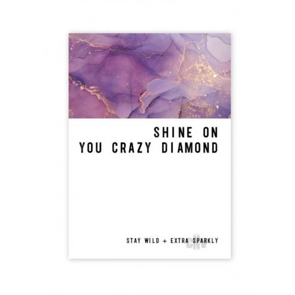 Crazy Diamond Greeting Card - 6-Pack