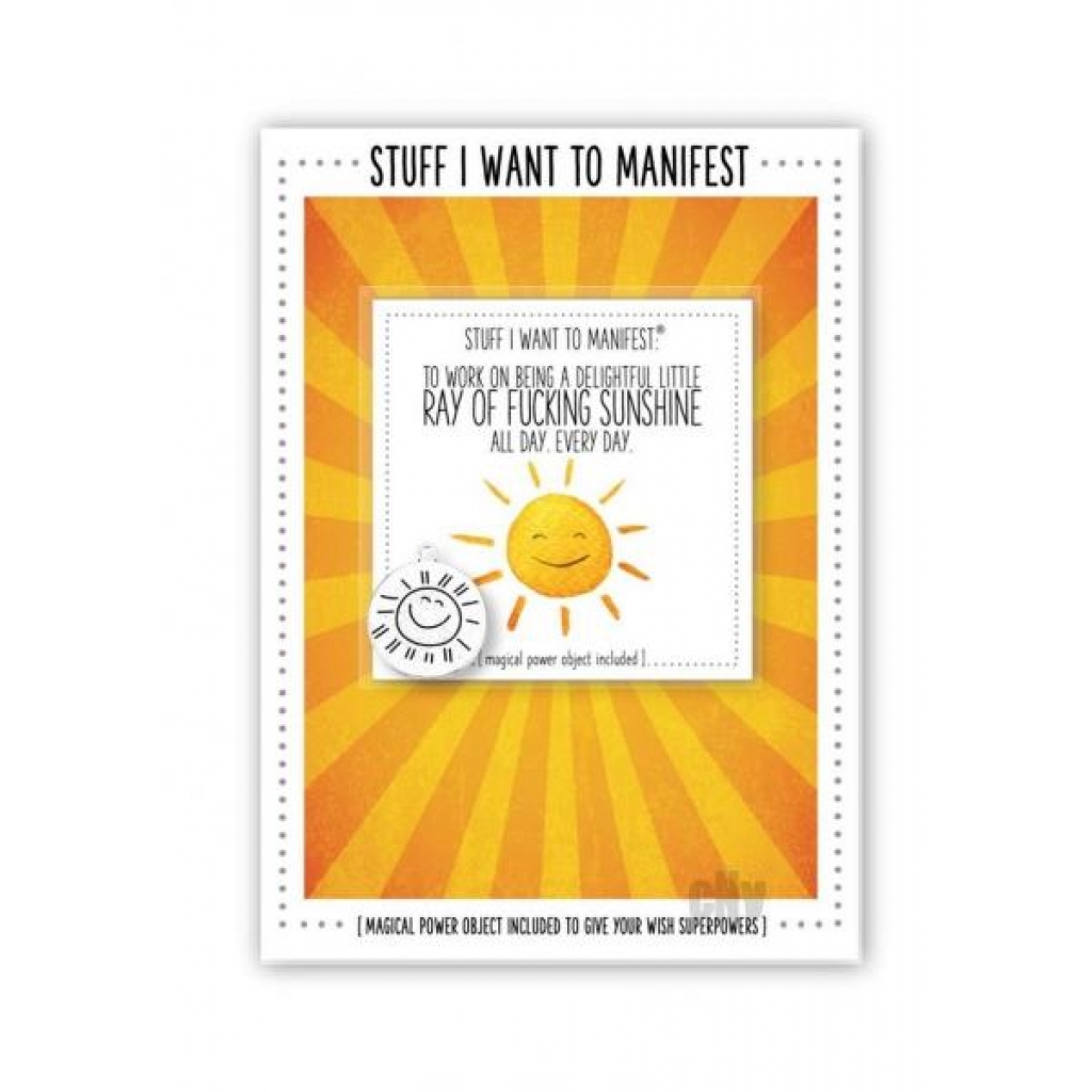 Manifest Greeting Card - Sunshine