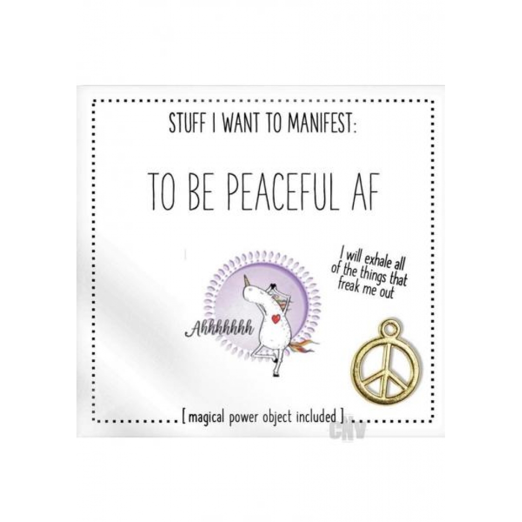 To Be Peaceful Affirmation Kit