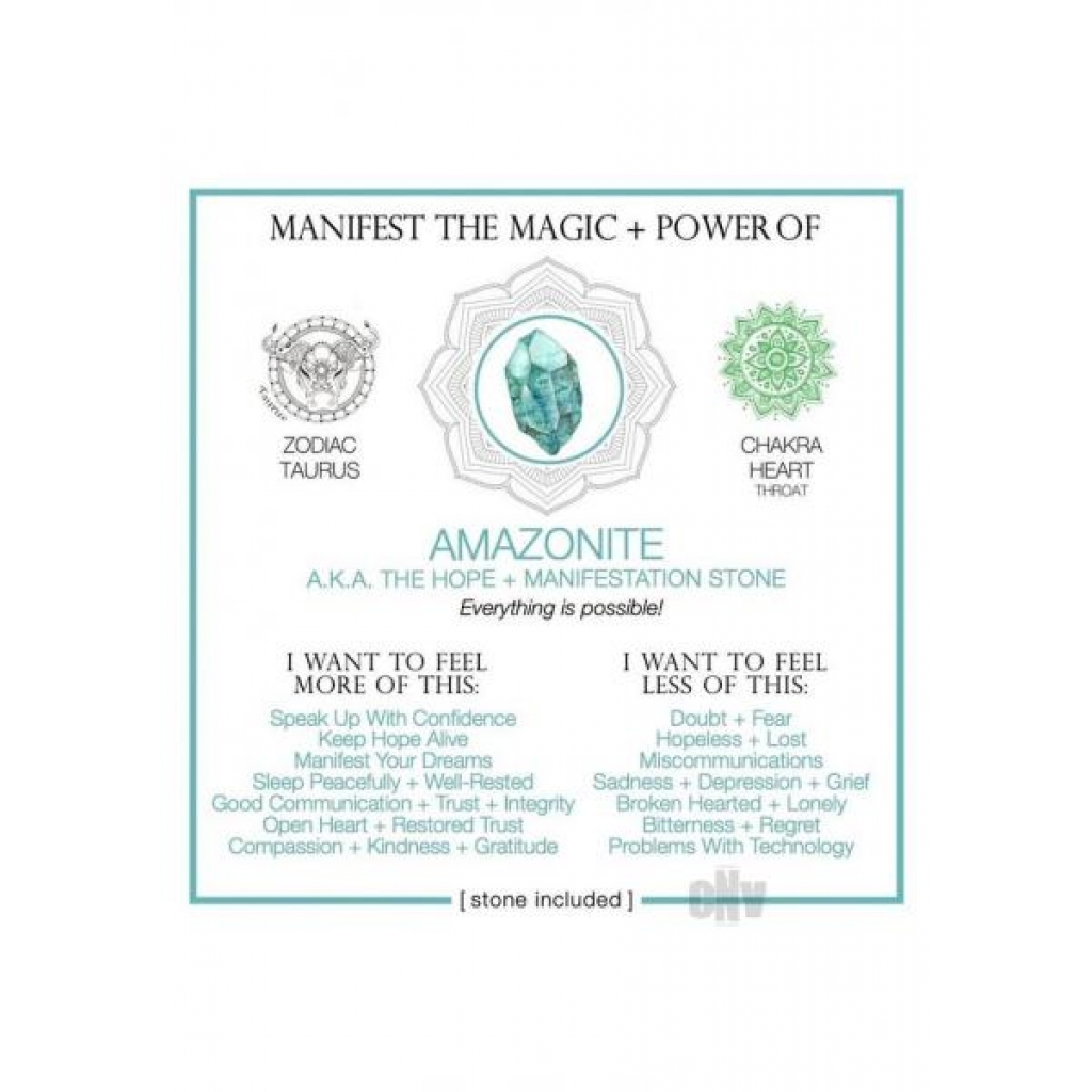 Amazonite Crystal Cards