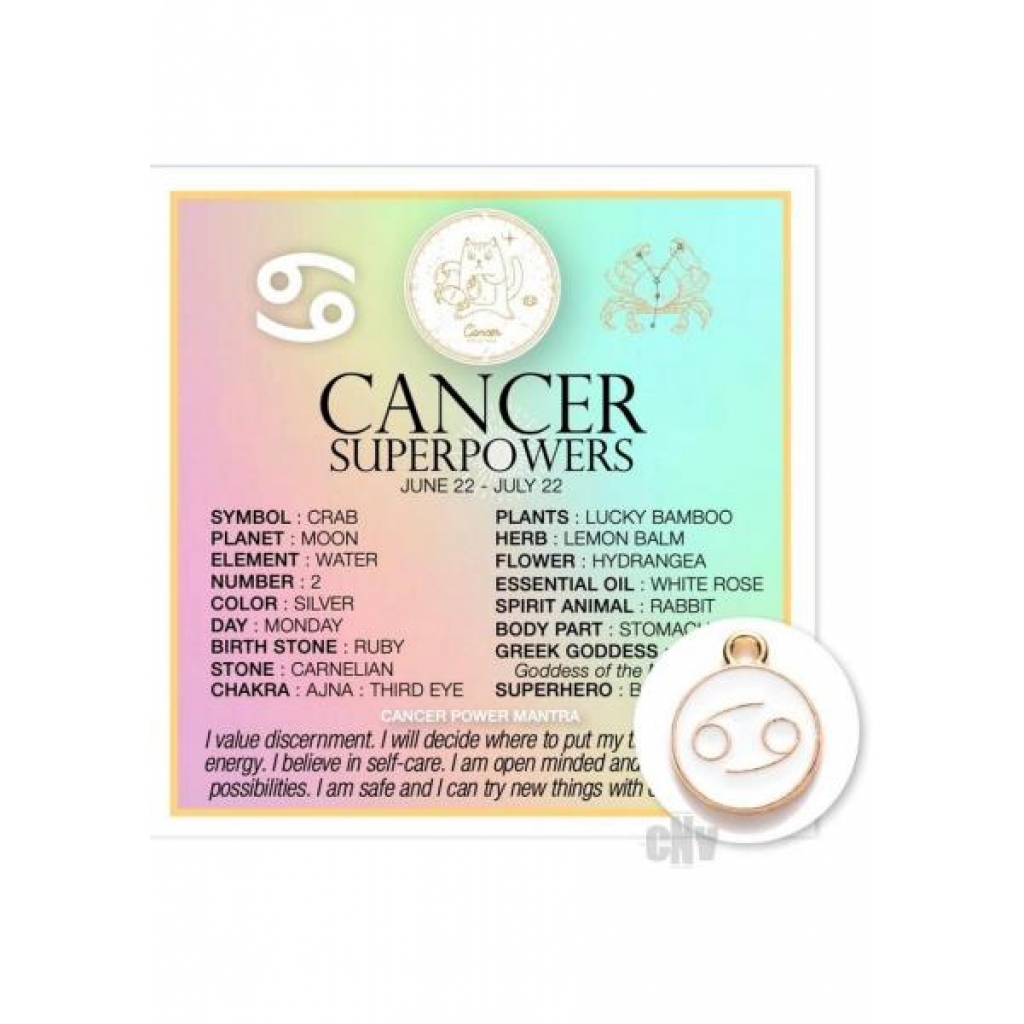 Zodiac Cancer Gift Set