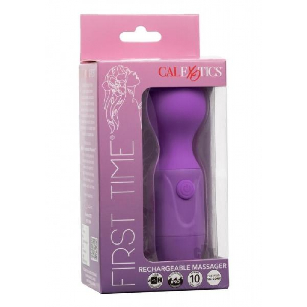 First Time Recharge Massager - Purple