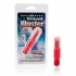 Waterproof Travel Blasters Massager with Sleeve - Red