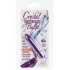 Crystal High Intensity Waterproof Vibrator in Purple