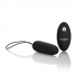 Silicone Remote Control Bullet Vibrator - Black