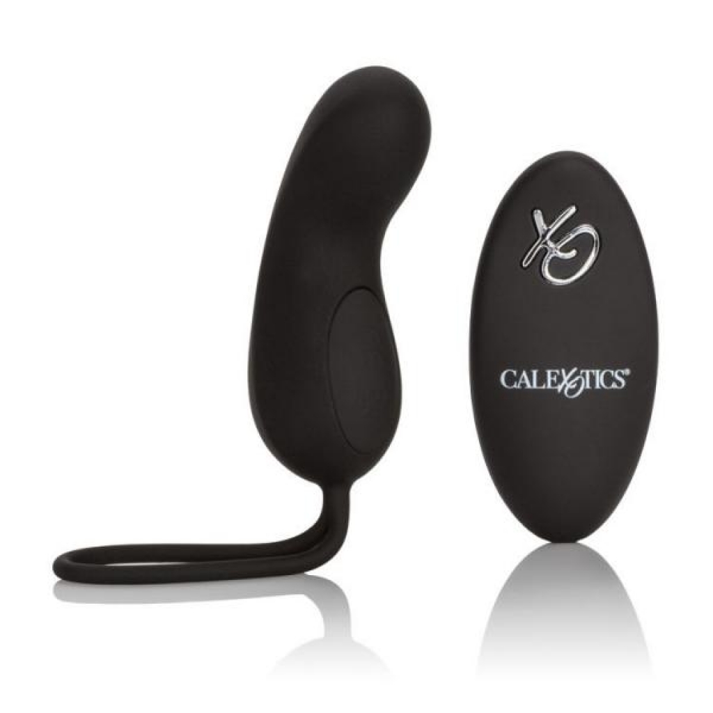 Silicone Remote USB Rechargeable Curve - Black Bullet