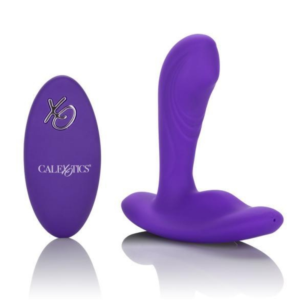 Silicone Remote Pinpoint Pleaser - Luxurious Purple Plug