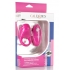 Silicone Remote Rechargeable Pleasure Ring - Pink