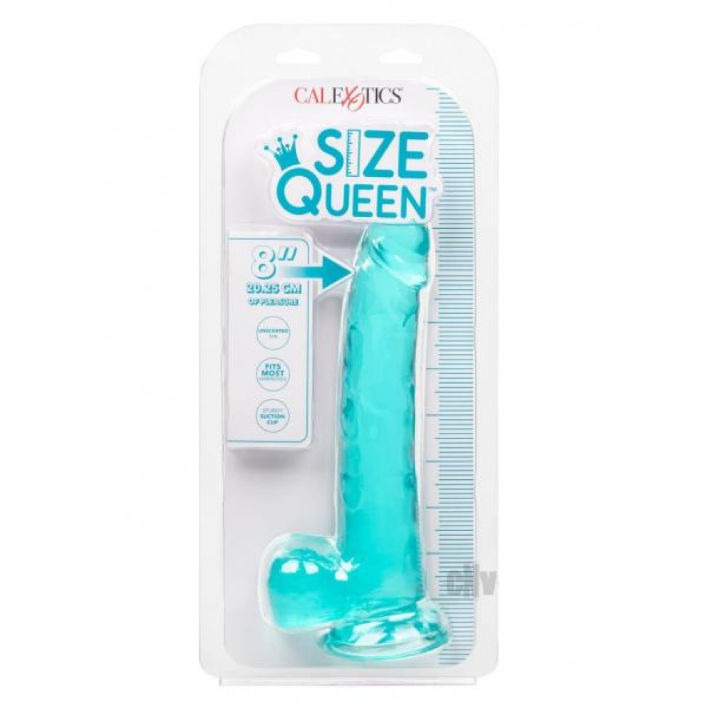 Size Queen 8 - Blue Dildo