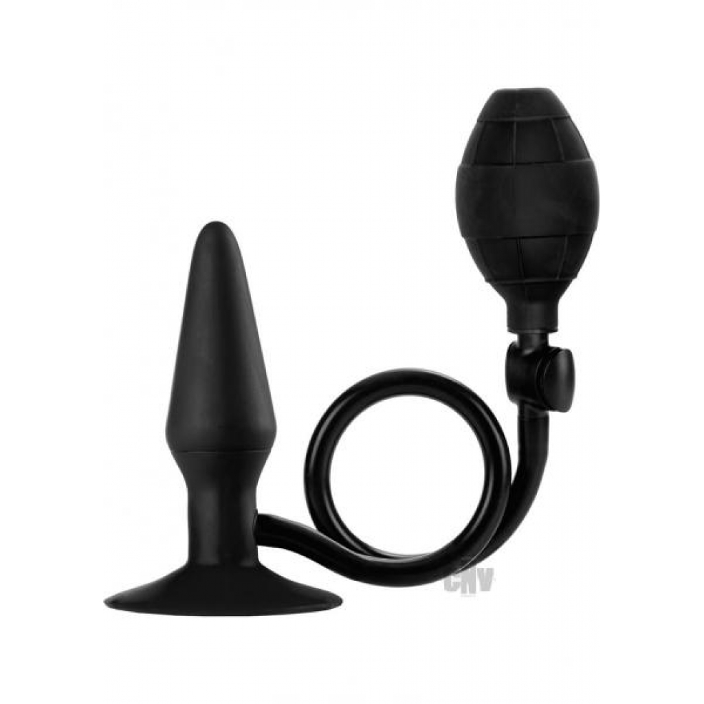 Booty Pumper Small Black Inflatable Plug - Maximum Stimulation