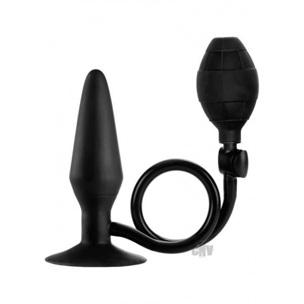 Booty Pumper Medium Black Inflatable Plug