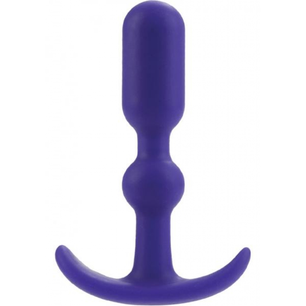 Booty Call Booty Teaser Silicone Anal Plug - Purple