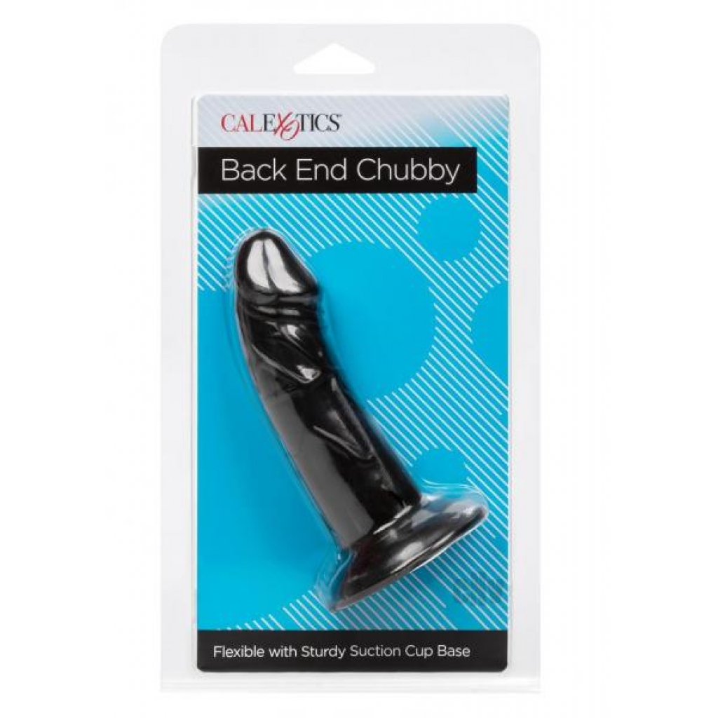 Back End Chubby Silicone Probe - Black