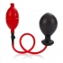 Expandable Butt Plug - Latex Red & Black