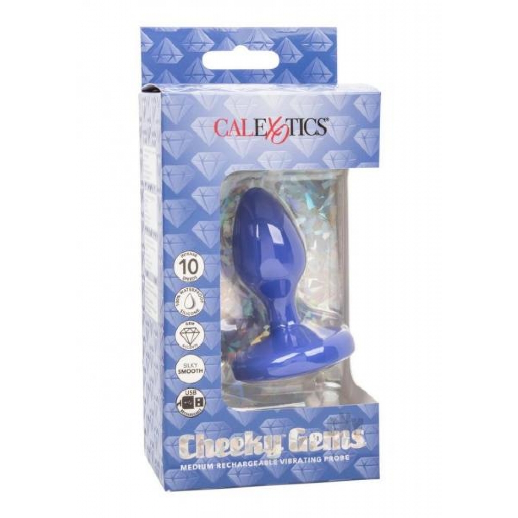 Cheeky Gems Recharge Vibe Probe - Medium Blue Purple