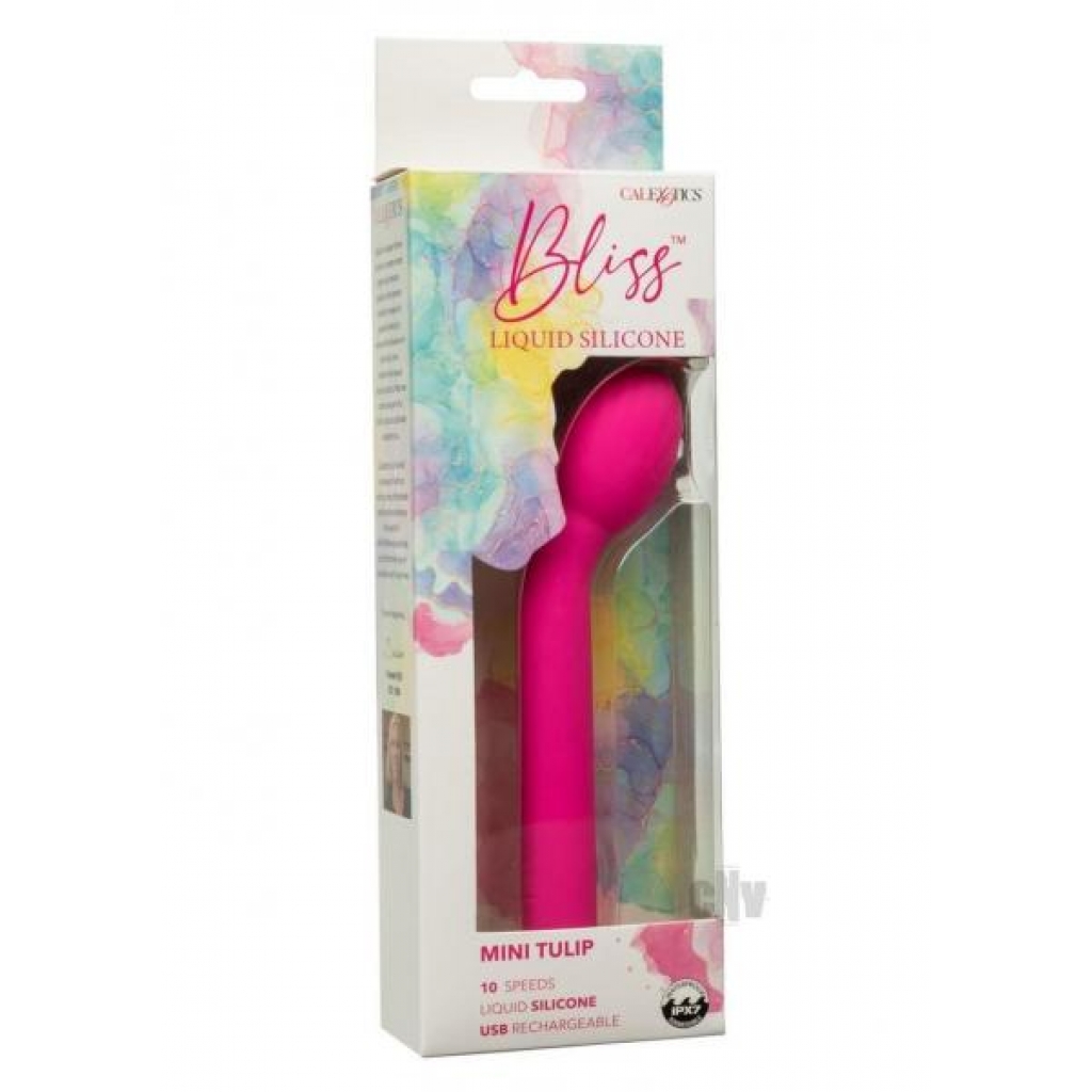 Bliss Liquid Silicone Mini Tulip - Pink