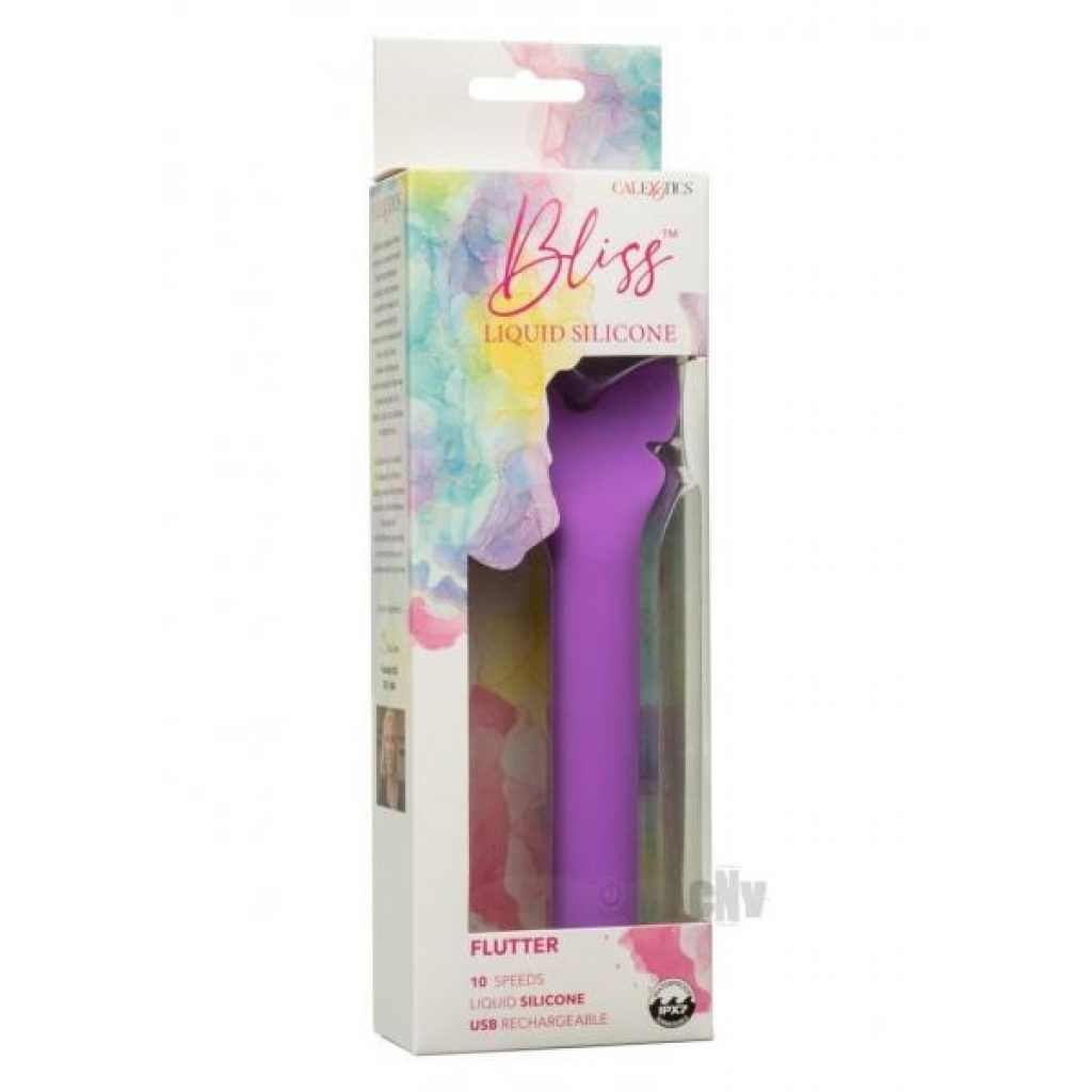 Bliss Liquid Silicone Flutter - Purple