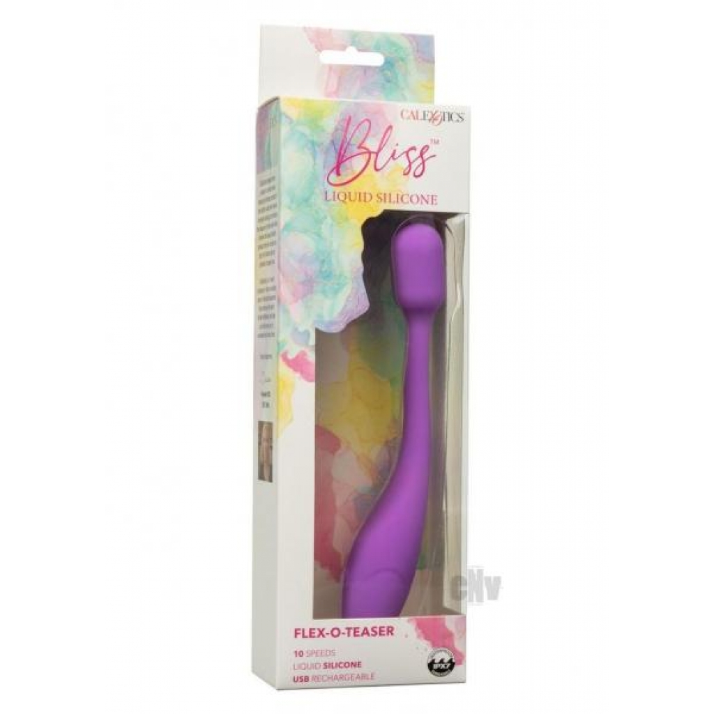 Bliss Liquid Silicone Flex O Teaser - Purple